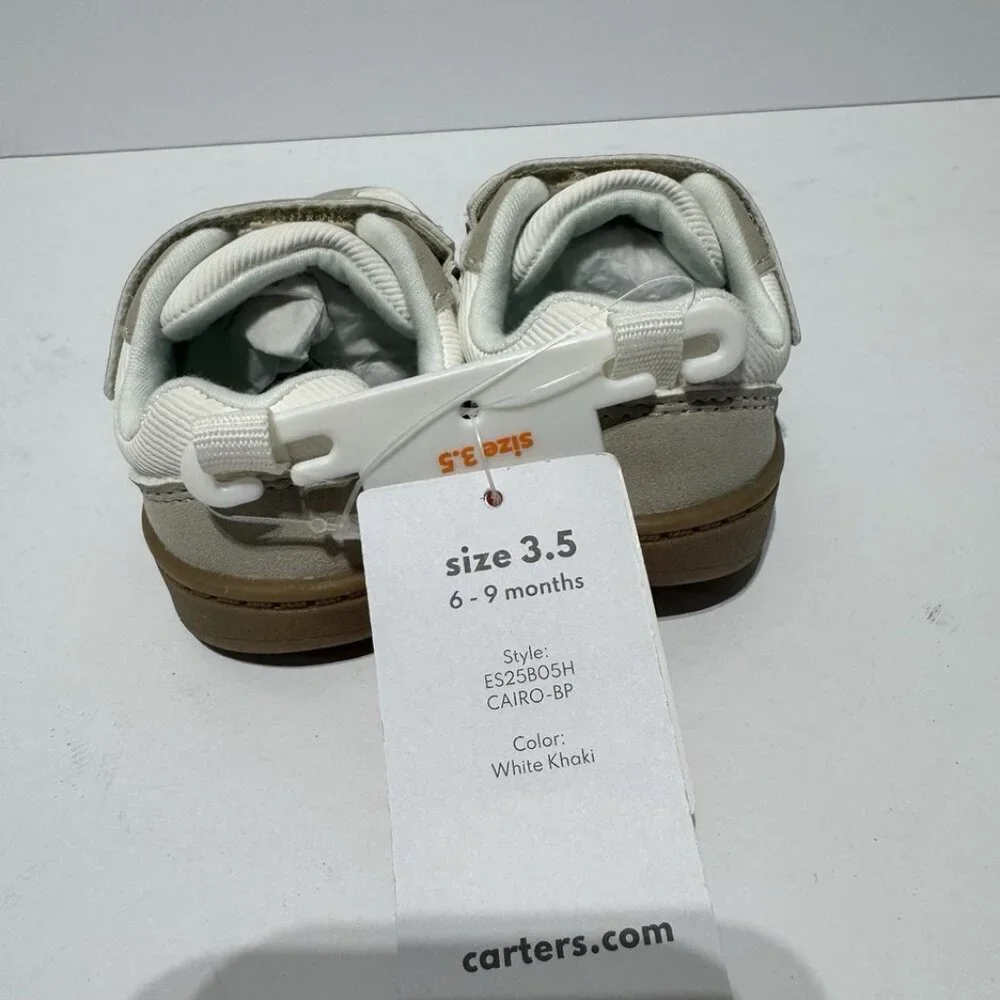 Carter’s Toddlers Cairo Sneakers Size 3.5